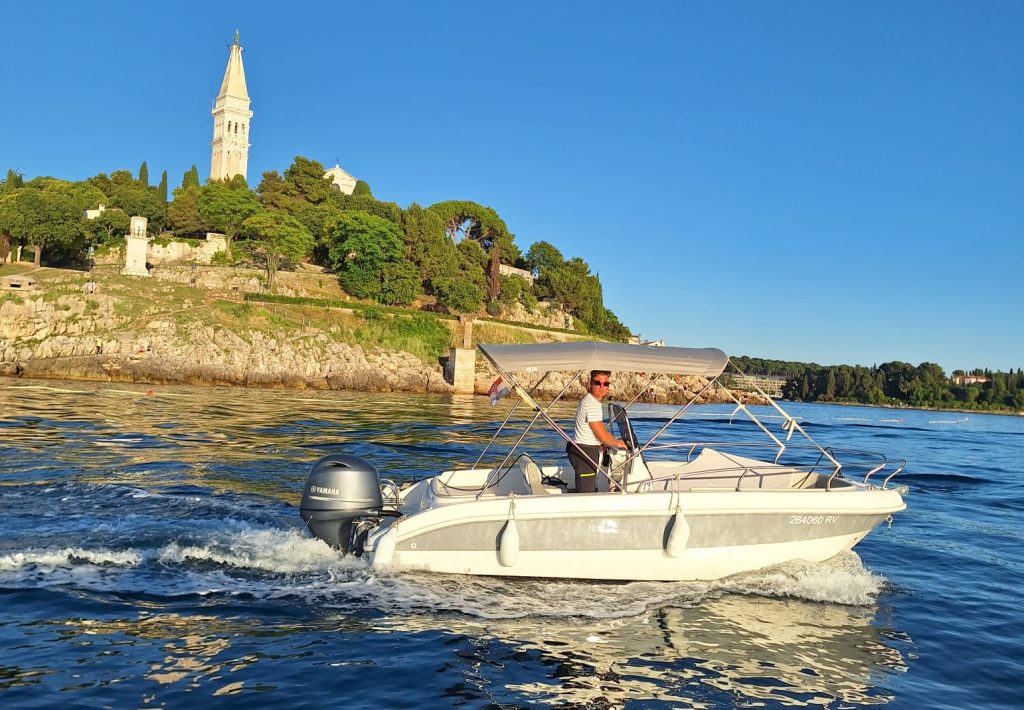 boat exursion rovinj rental